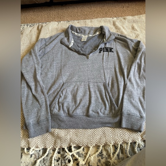 VS PINK HALF ZIP - Picture 1 of 3